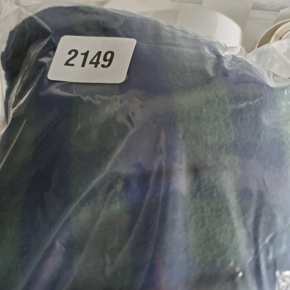J Crew Plaid Flannel Shirt Classic Men's Size Medium‎ M Plaid Navy Green